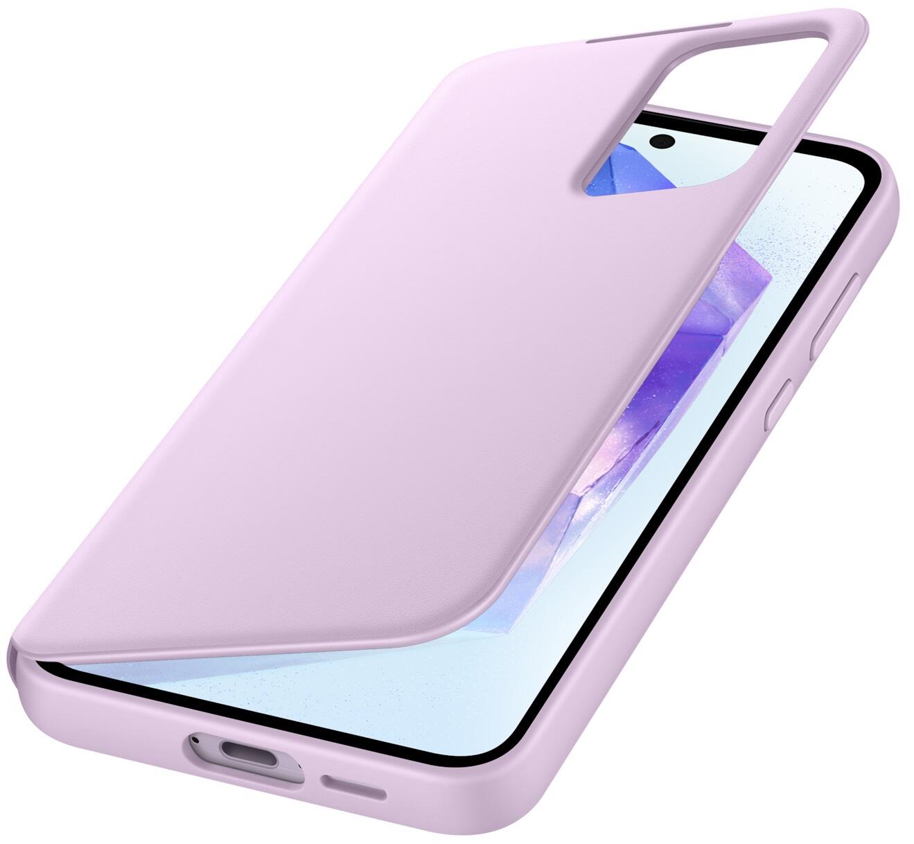 Samsung Smart View Wallet Case für das Galaxy A55 5G (lavendel)