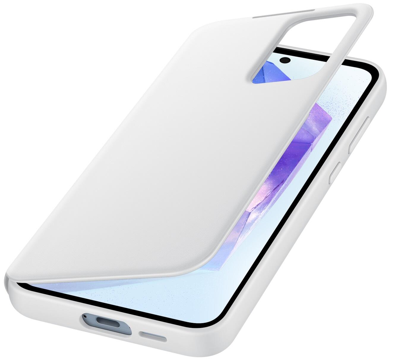 Samsung Smart View Wallet Case für das Galaxy A55 5G (weiß)