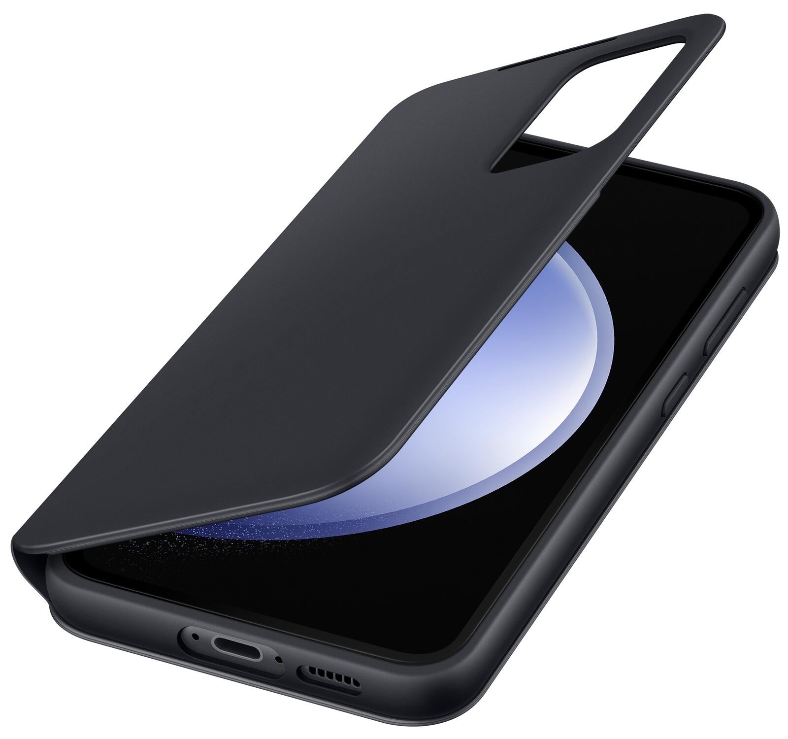 Samsung Smart View Wallet Case EF-ZS711 für das Galaxy S23 FE (schwarz)
