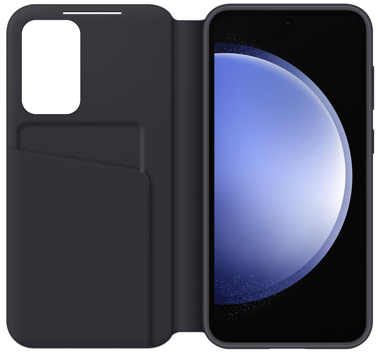 Samsung Smart View Wallet Case EF-ZS711 für das Galaxy S23 FE (schwarz)