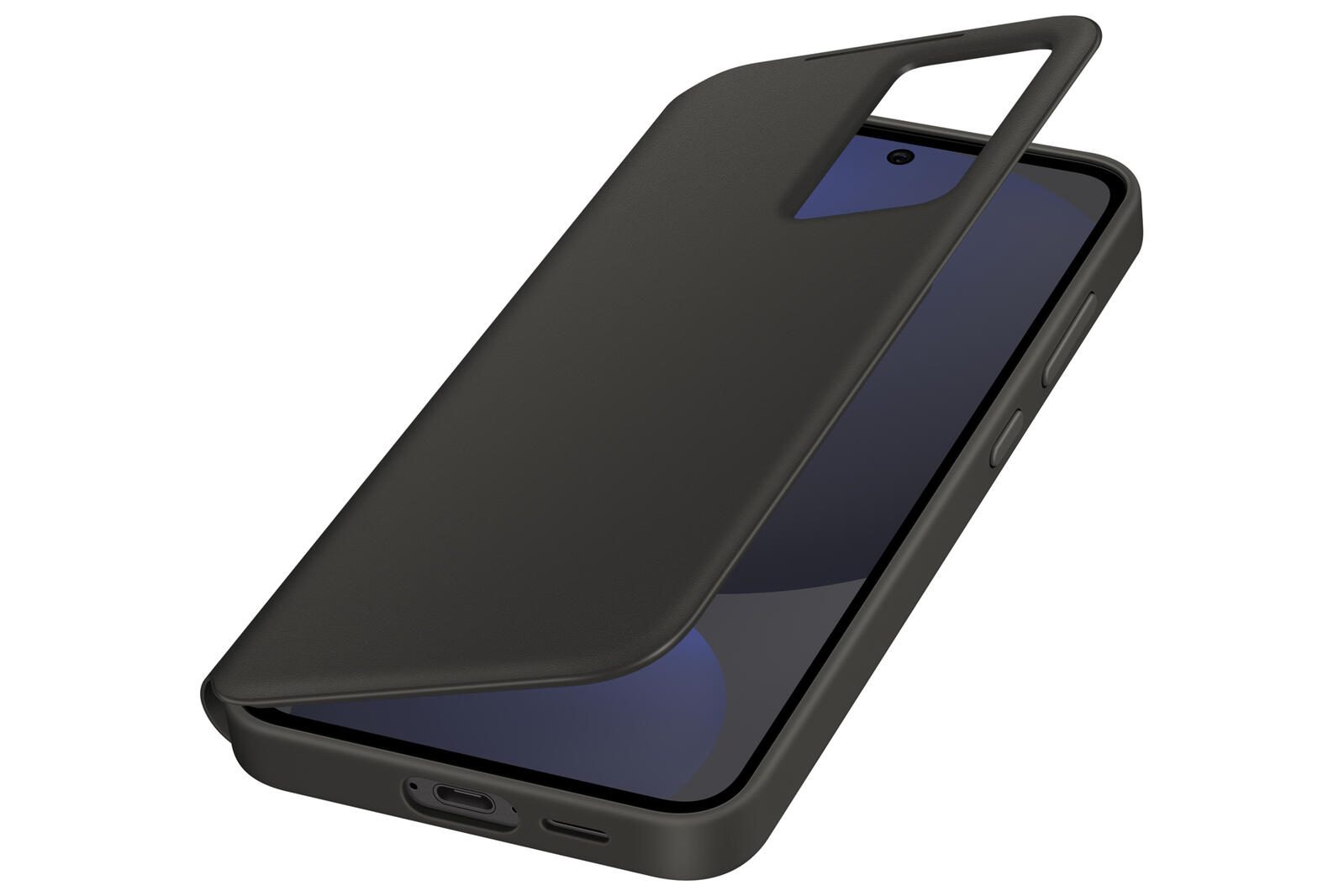 Samsung Smart View Wallet Case für das Galaxy S24 FE (Black)