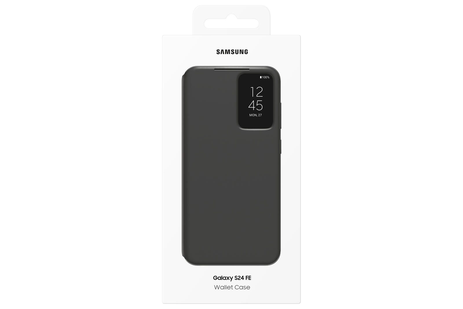 Samsung Smart View Wallet Case für das Galaxy S24 FE (Black)