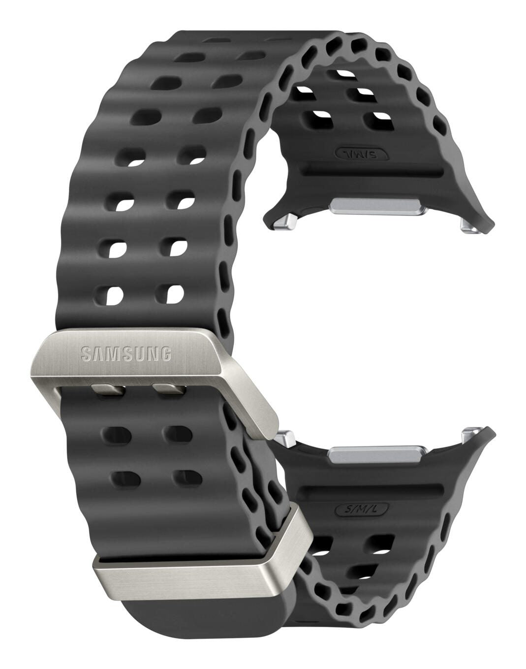 Samsung Marine Band ET-SNL70 für die Galaxy Watch Ultra Dark Gray