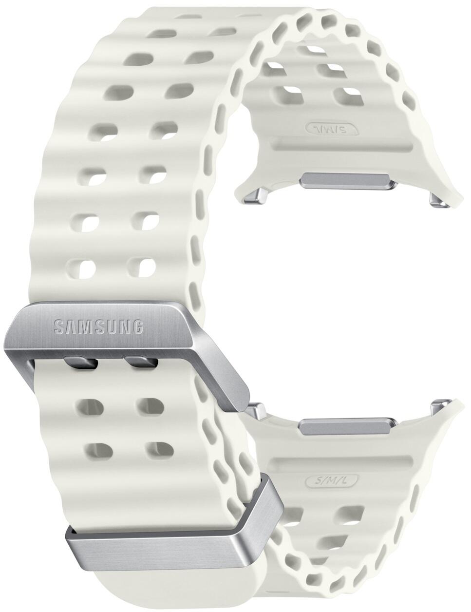 Samsung Marine Band ET-SNL70 für die Galaxy Watch Ultra White