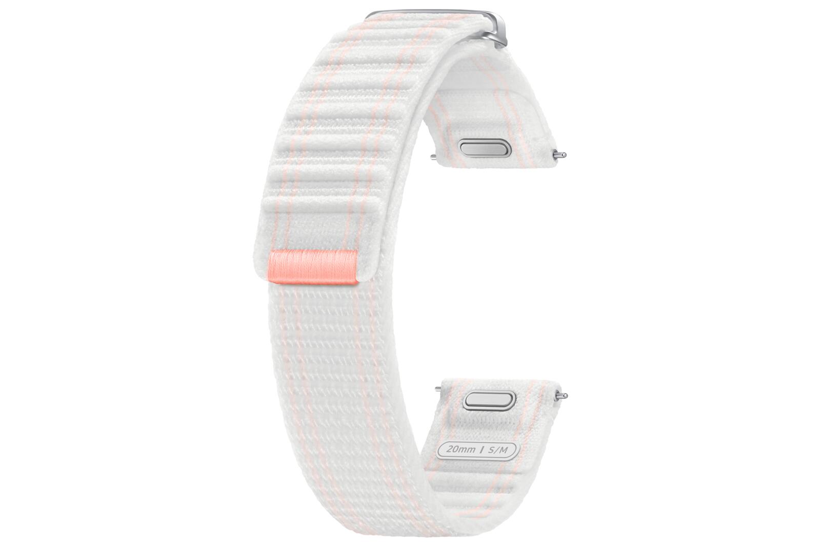 Samsung Fabric Band ET-SVL30 für die Galaxy Watch7 Pink White