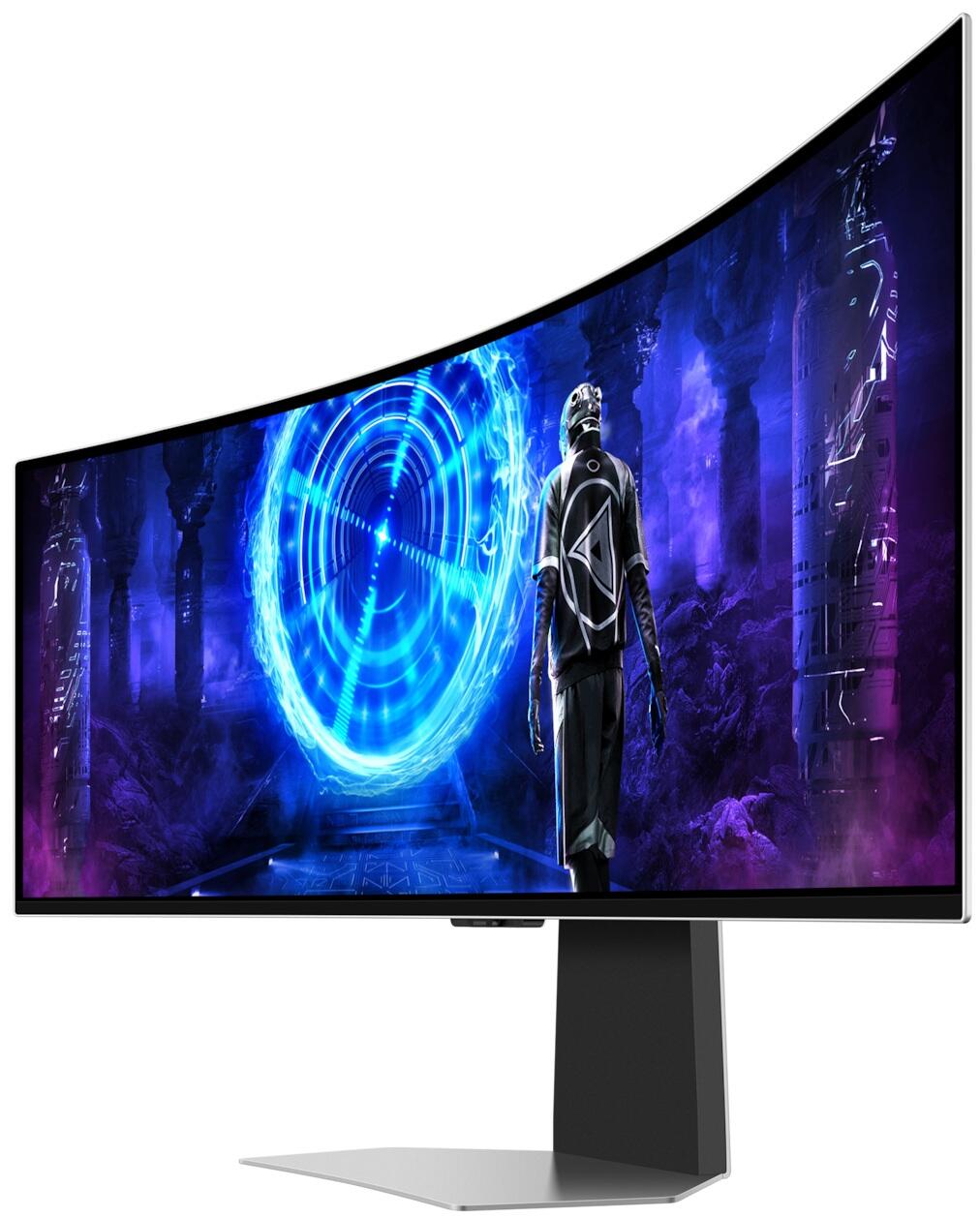 Samsung Odyssey OLED G9 S49DG954SU Curved Smart Gaming Monitor 124 cm (49 Zoll)