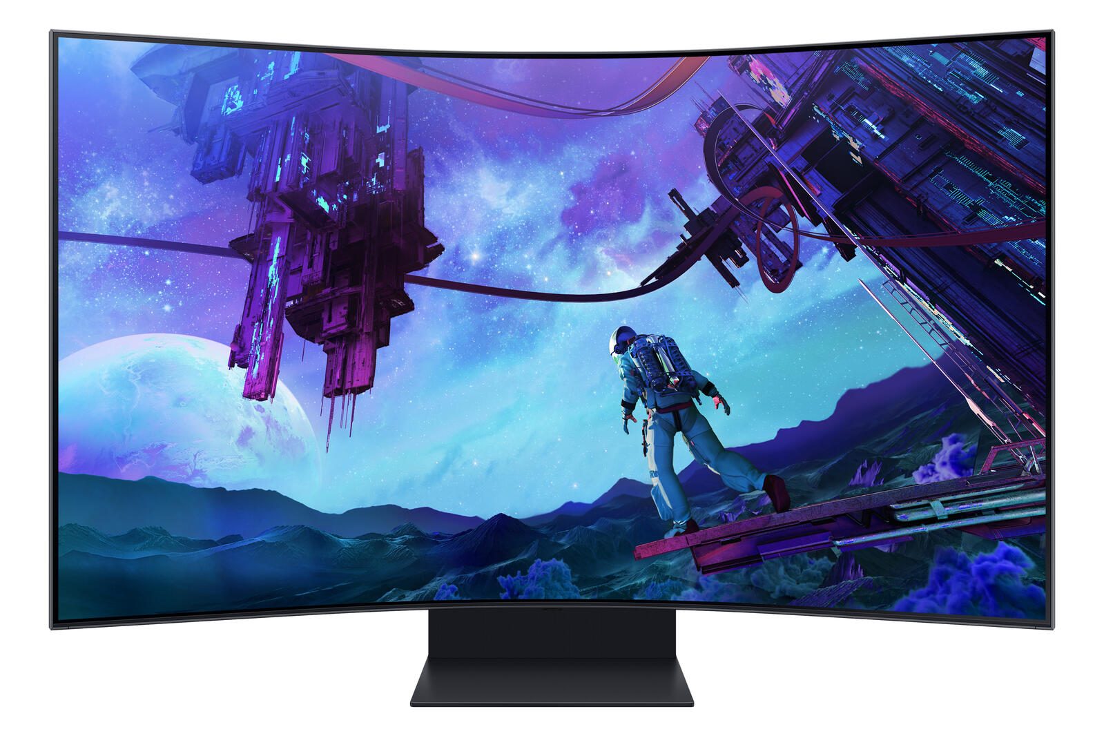 Samsung Odyssey Ark S55CG970NU Curved Gaming Monitor 139,7 (55 Zoll)