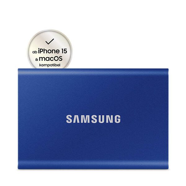 Samsung Portable SSD T7 1TB für PC/Mac (blue)