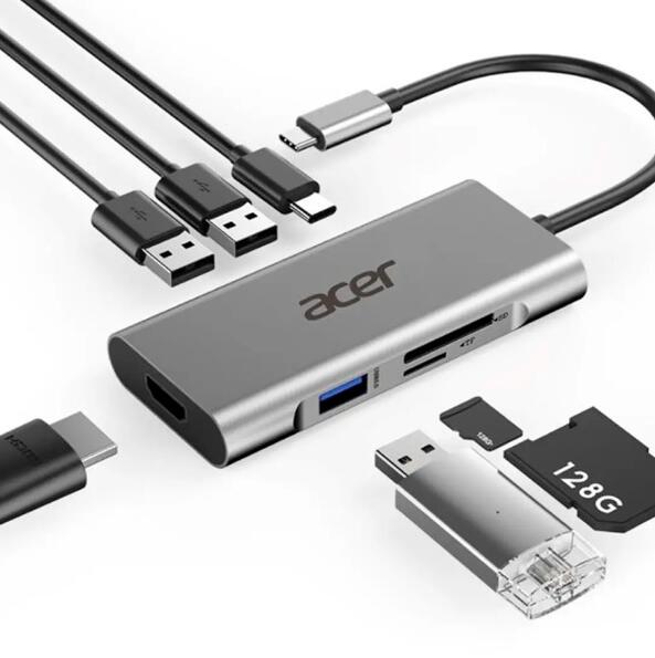 Acer 7-In-1 USB Type-C Dongle