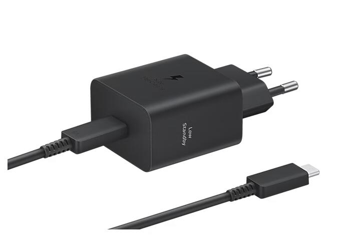 Samsung Schnellladeadapter mit Datenkabel EP-T4511X Black