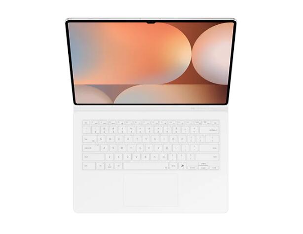 Samsung Book Cover Keyboard EF-DX925 für das Galaxy Tab S10 Ultra, S9 Ultra (White)