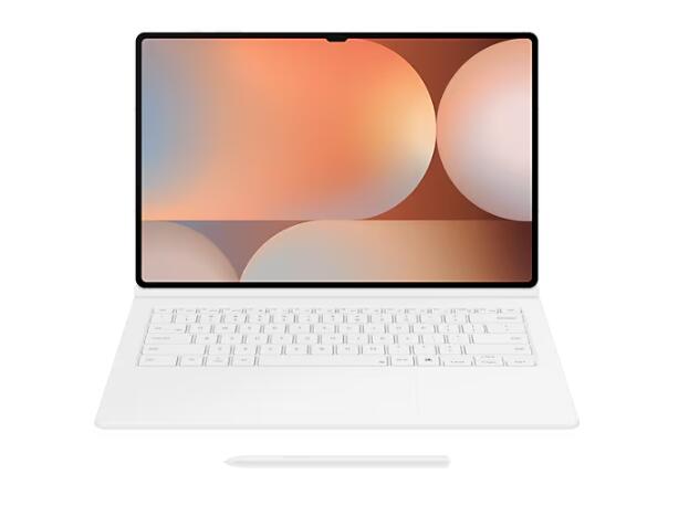 Samsung Book Cover Keyboard EF-DX925 für das Galaxy Tab S10 Ultra, S9 Ultra (White)