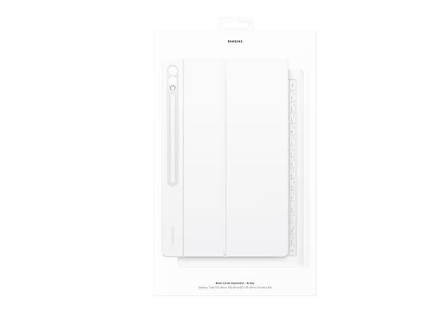 Samsung Book Cover Keyboard EF-DX925 für das Galaxy Tab S10 Ultra, S9 Ultra (White)