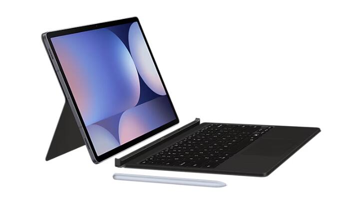 Samsung Book Cover Keyboard EF-DX825 für das Galaxy Tab S10+, S9+, S9 FE+ (Black)