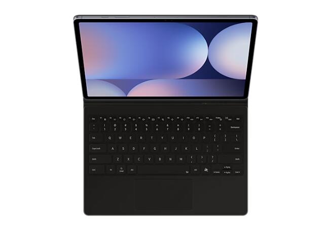 Samsung Book Cover Keyboard EF-DX825 für das Galaxy Tab S10+, S9+, S9 FE+ (Black)