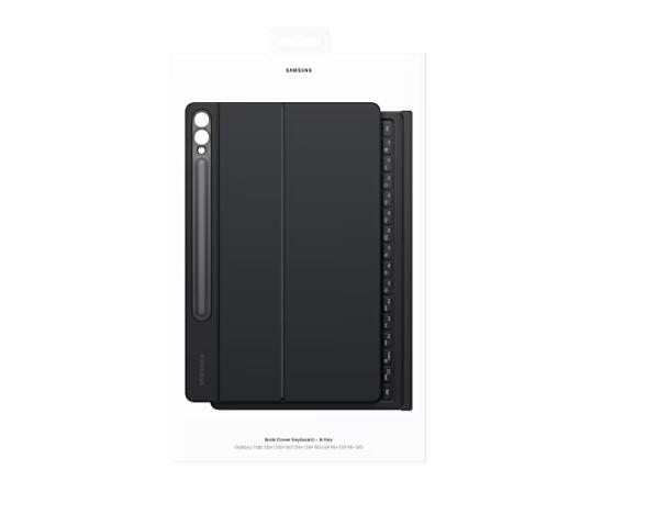Samsung Book Cover Keyboard EF-DX825 für das Galaxy Tab S10+, S9+, S9 FE+ (Black)