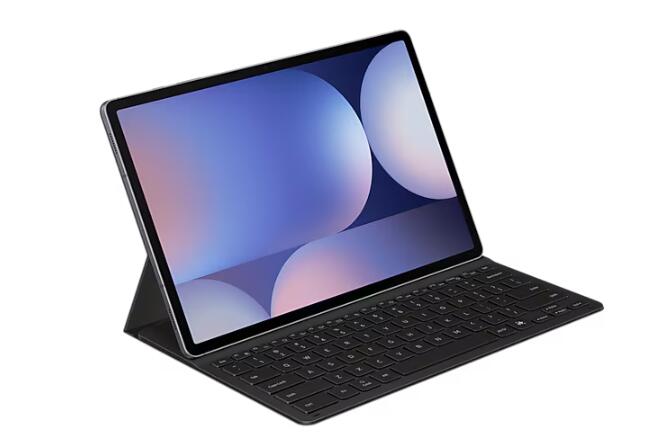 B-WARE Samsung Book Cover Keyboard Slim EF-DX820 für das Galaxy Tab S10+, S9+, S9 FE+ (Black)