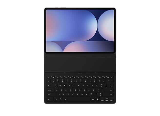 B-WARE Samsung Book Cover Keyboard Slim EF-DX820 für das Galaxy Tab S10+, S9+, S9 FE+ (Black)