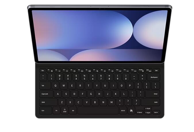 B-WARE Samsung Book Cover Keyboard Slim EF-DX820 für das Galaxy Tab S10+, S9+, S9 FE+ (Black)