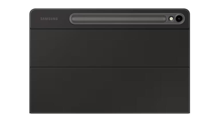 Samsung Book Cover Keyboard Slim EF-DX720 für das Galaxy Tab S9, S9 FE (Black)