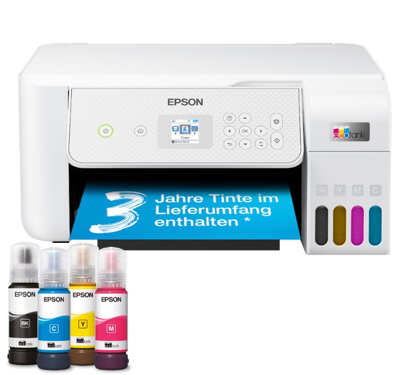 Epson EcoTank ET-2876 A4-Tintentank-Multifunktionsdrucker