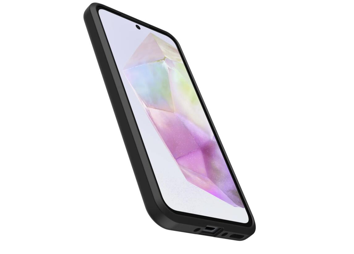 OtterBox React Series Hintere Abdeckung für Samsung Galaxy A35 schwarz