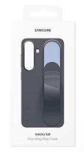 B-WARE Samsung Standing Grip Case für Galaxy S25 (Schwarz)