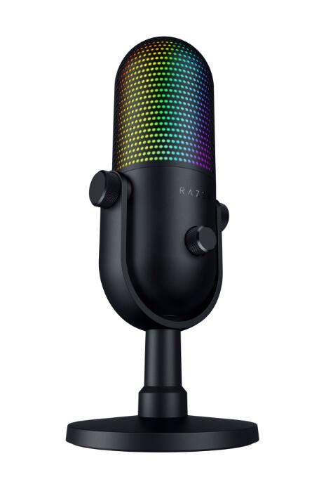 Razer Seiren V3 Chroma RGB-USB-Mikrofon mit Tap-to-Mute, schwarz