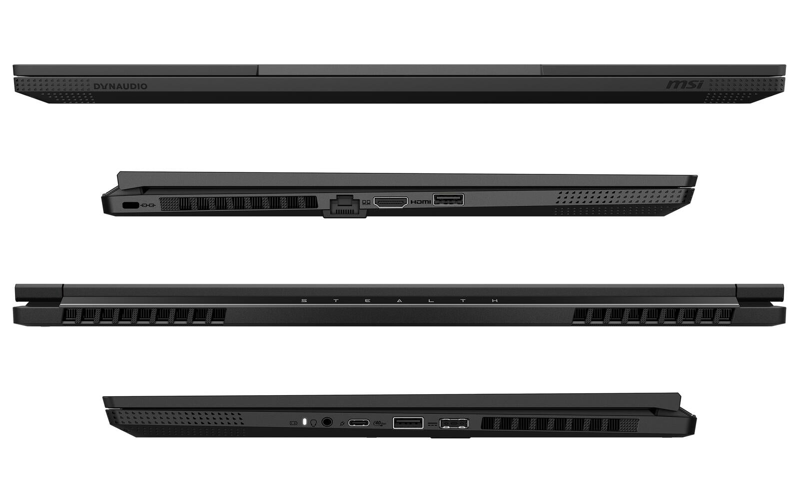 MSI Stealth A16 AI+ A3XWIG-043 AMD Ryzen™ AI 9 HX 370 Gaming Notebook 40,7 cm (16 Zoll)