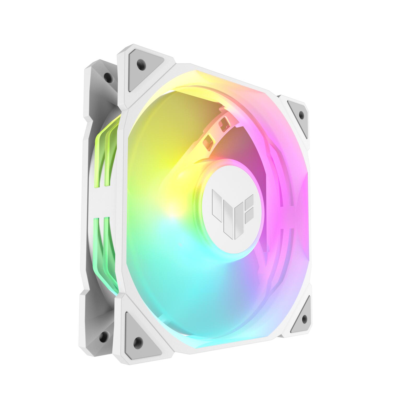 ASUS TUF Gaming TR120 ARGB Reverse Blade weiß Gehäuselüfter