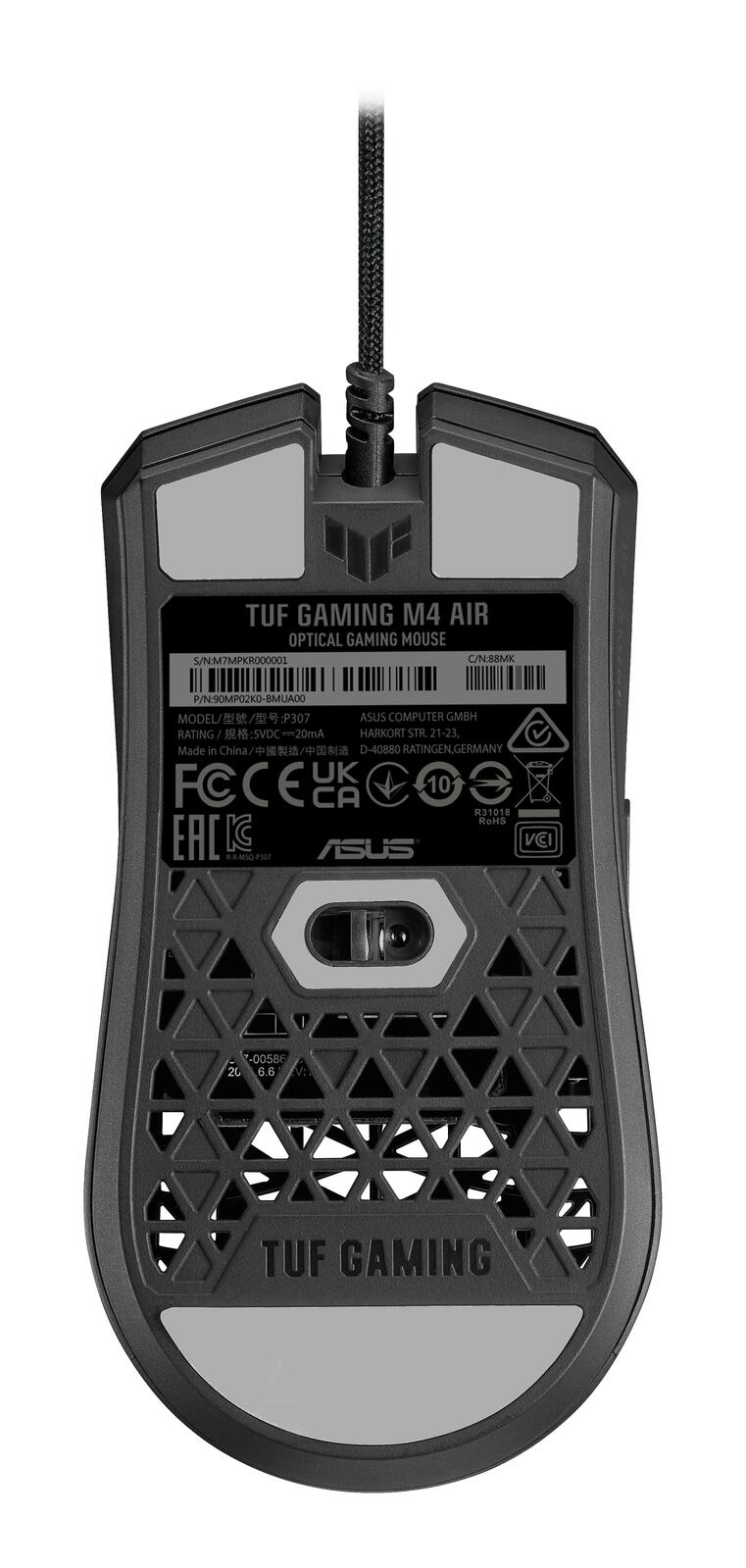 ASUS TUF Gaming M4 Air optische Gaming-Maus