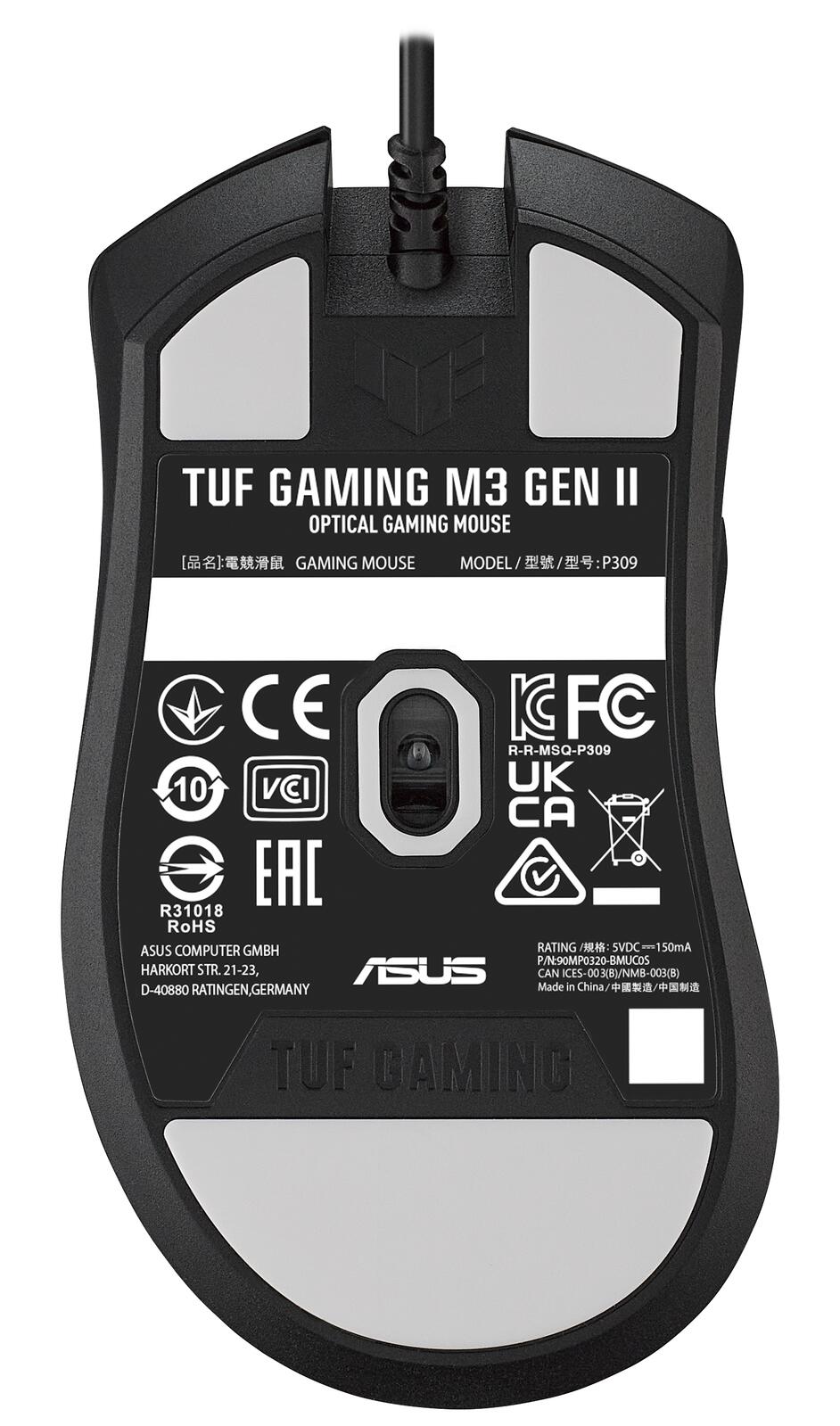 ASUS TUF Gaming M3 Gen II RGB Gaming Maus