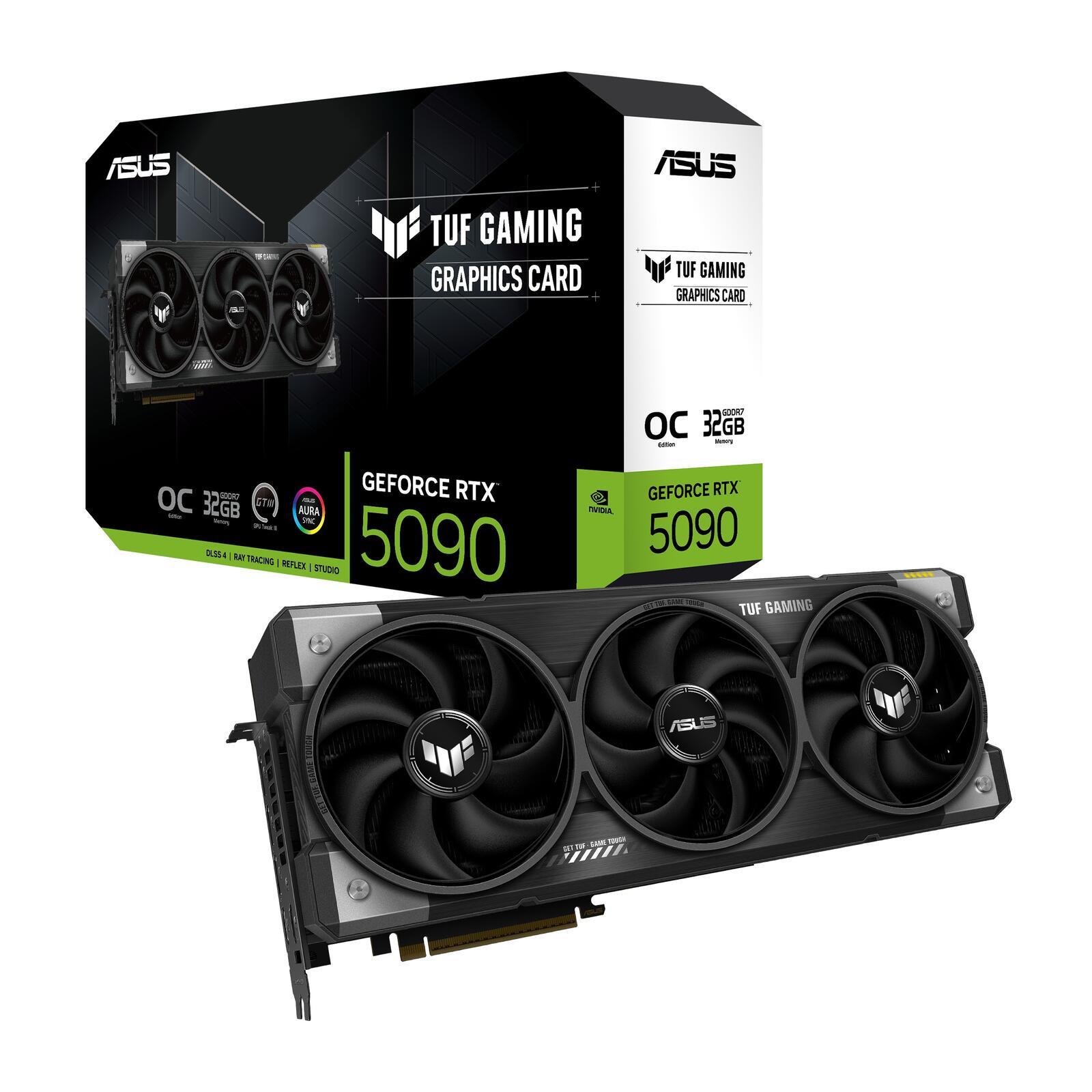 ASUS TUF Gaming GeForce RTX 5090 OC Edition 32GB GDDR7 Gaming Grafikkarte