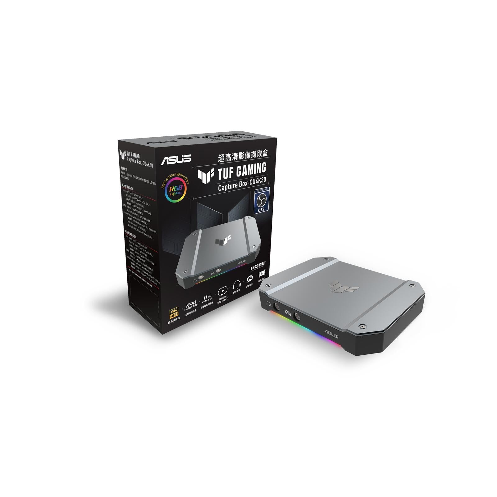 ASUS TUF Gaming CU4K30 Capture Box