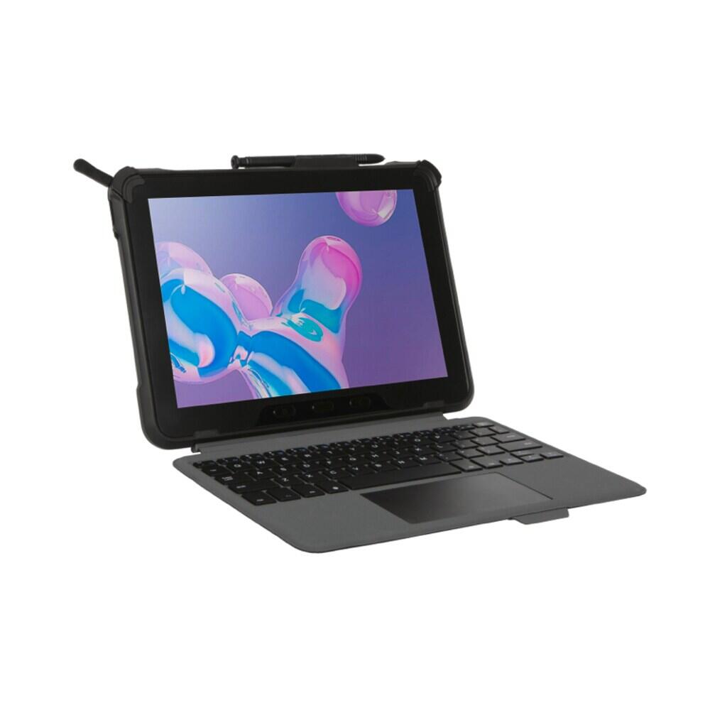B-WARE Targus GP-JKT636TGB Magnetic Keyboard für Galaxy Tab Active 4 Pro, schwarz