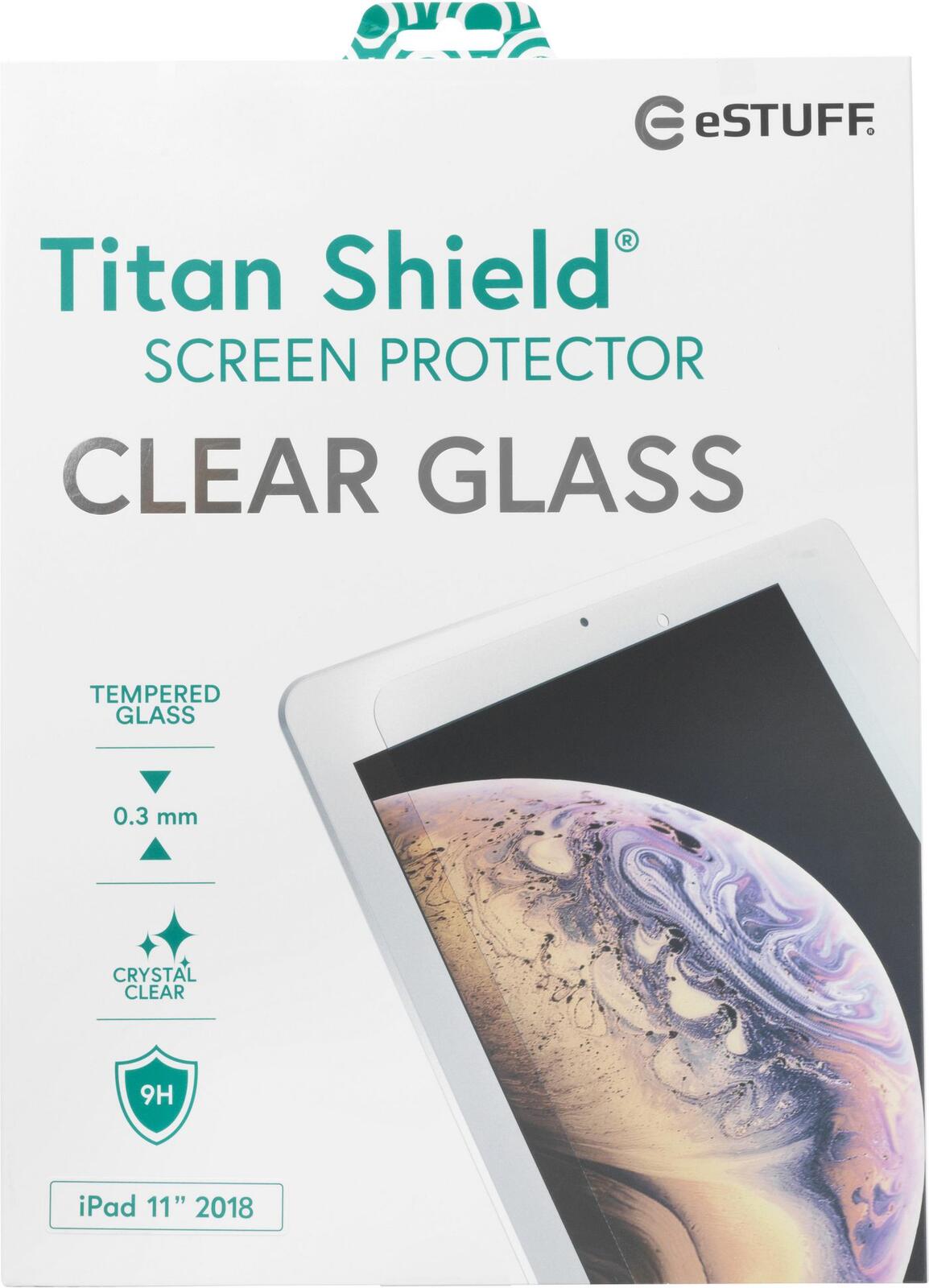 eSTUFF Titan Shield Screen Protector Apple iPad Pro 11' (2024) - Clear