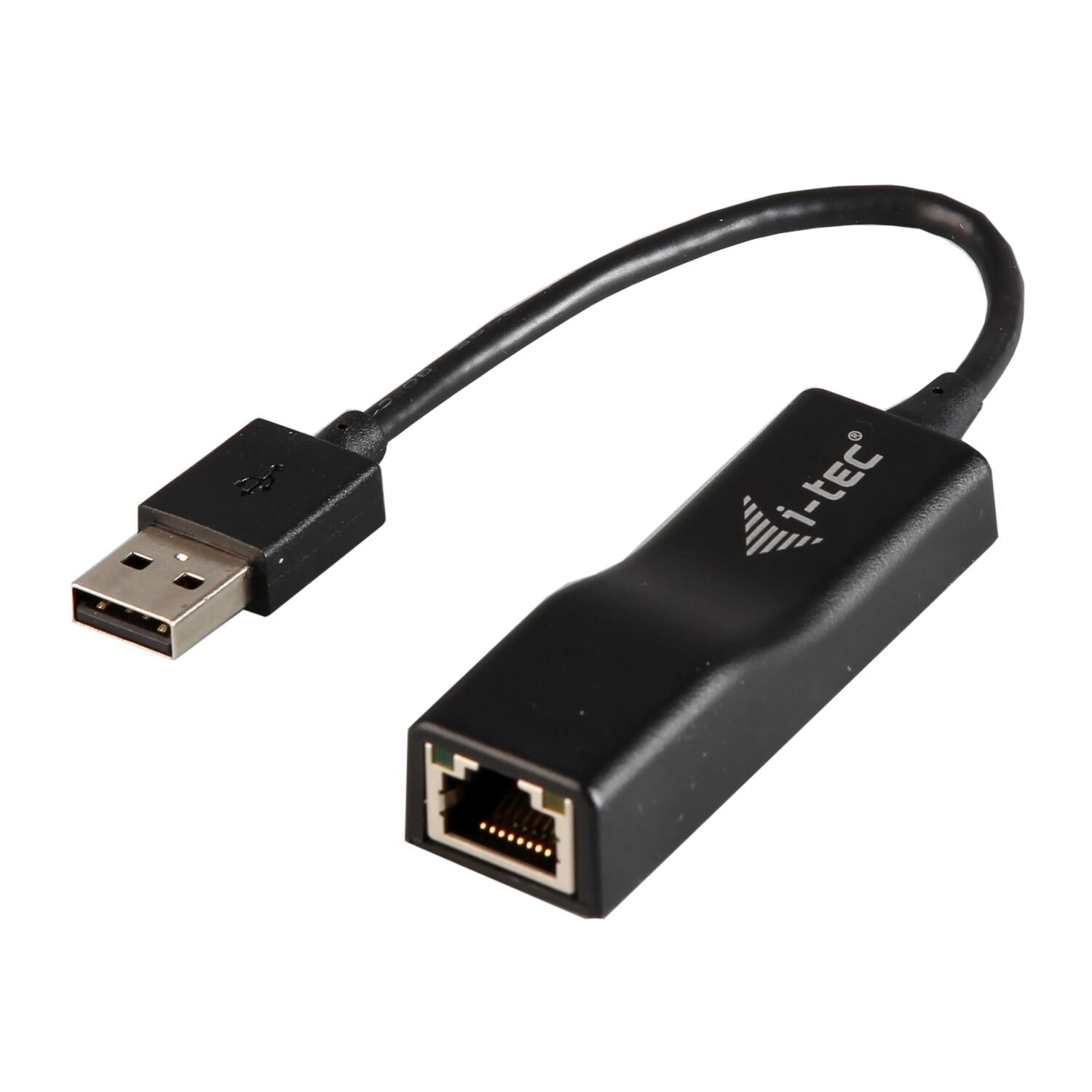 I-TEC USB-A (2.0) auf RJ-45 Adapter