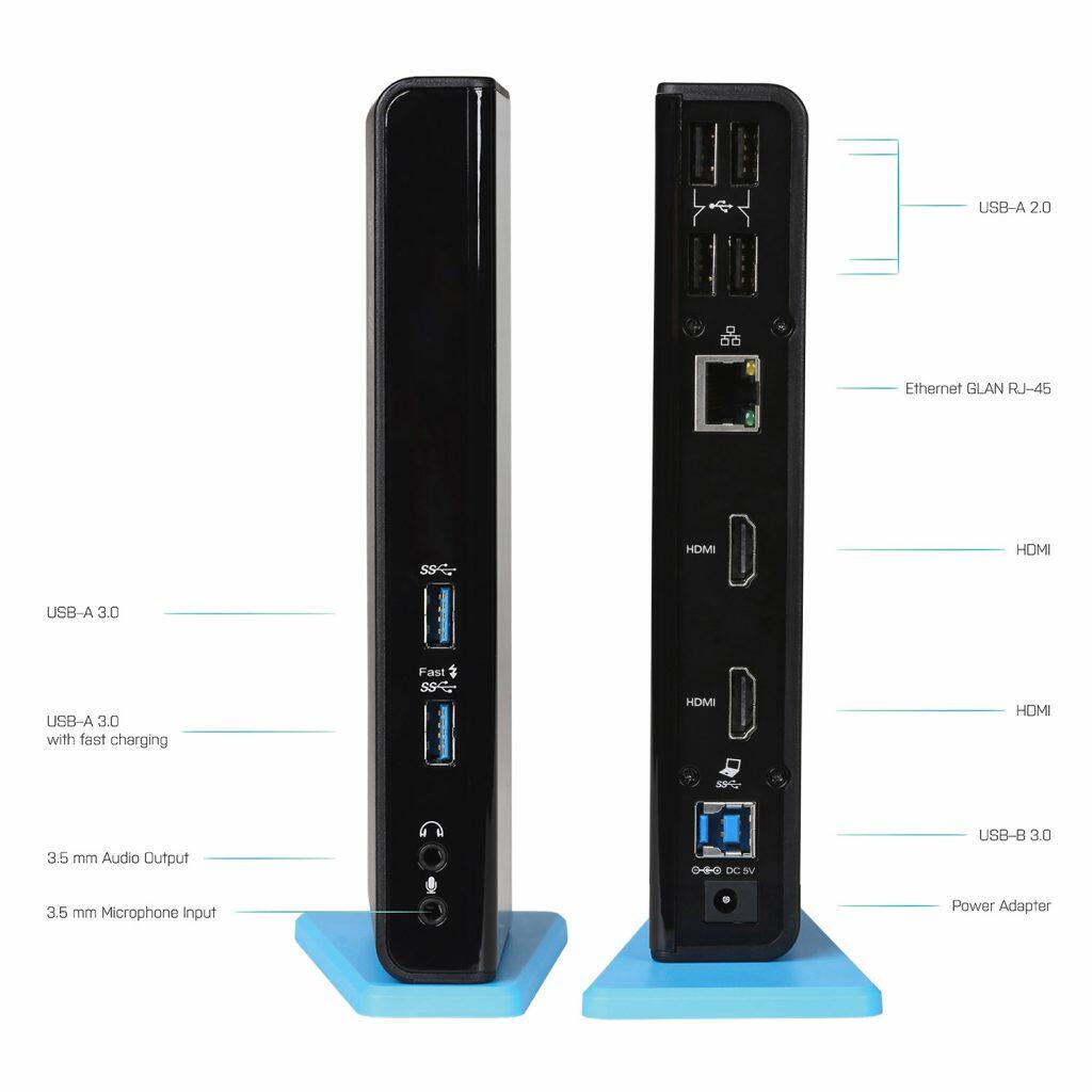 B-WARE i-Tec USB 3.0/USB-C Dual HDMI Docking Station