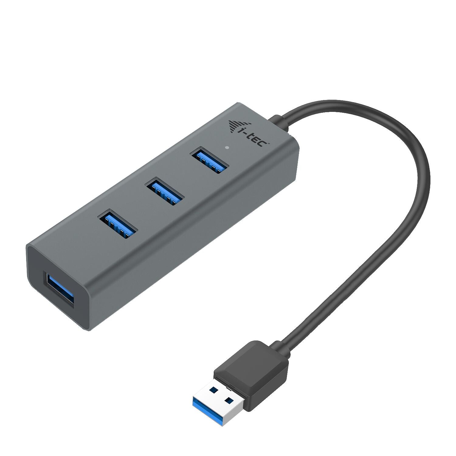 I-TEC USB-A Metal Hub 4 Port