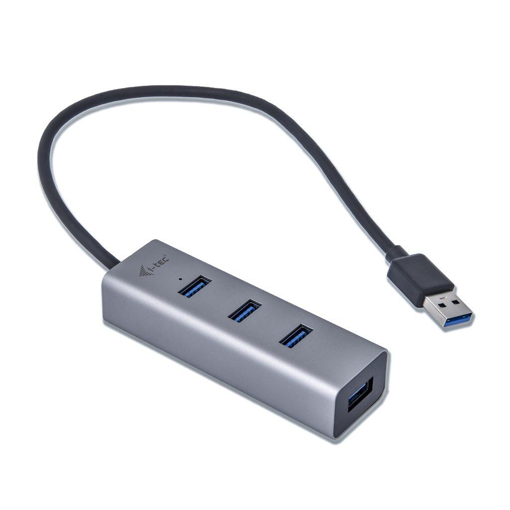 I-TEC USB-A Metal Hub 4 Port
