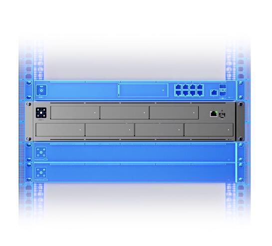 Ubiquiti UNAS-Pro, 8GB RAM, 1x 10Gb SFP+, 1x Gb LAN, 2U