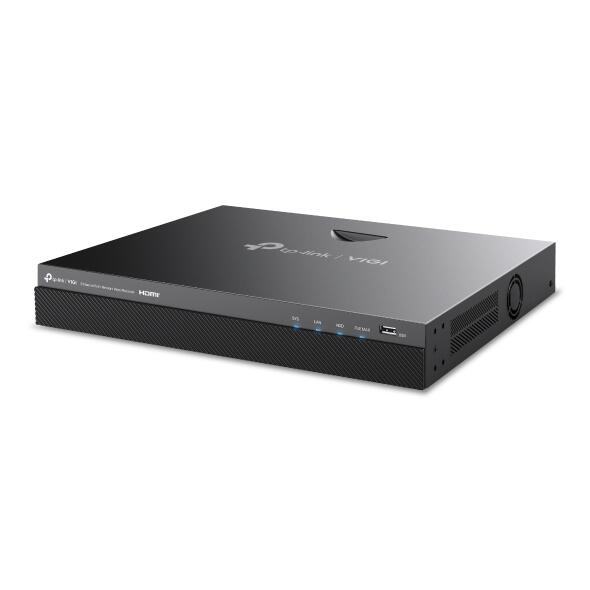 TP-Link VIGI NVR2008H-8MP 8 Kanal Netzwerk Video Recorder, 2x bis zu 16TB SATA HDD intern montierbar