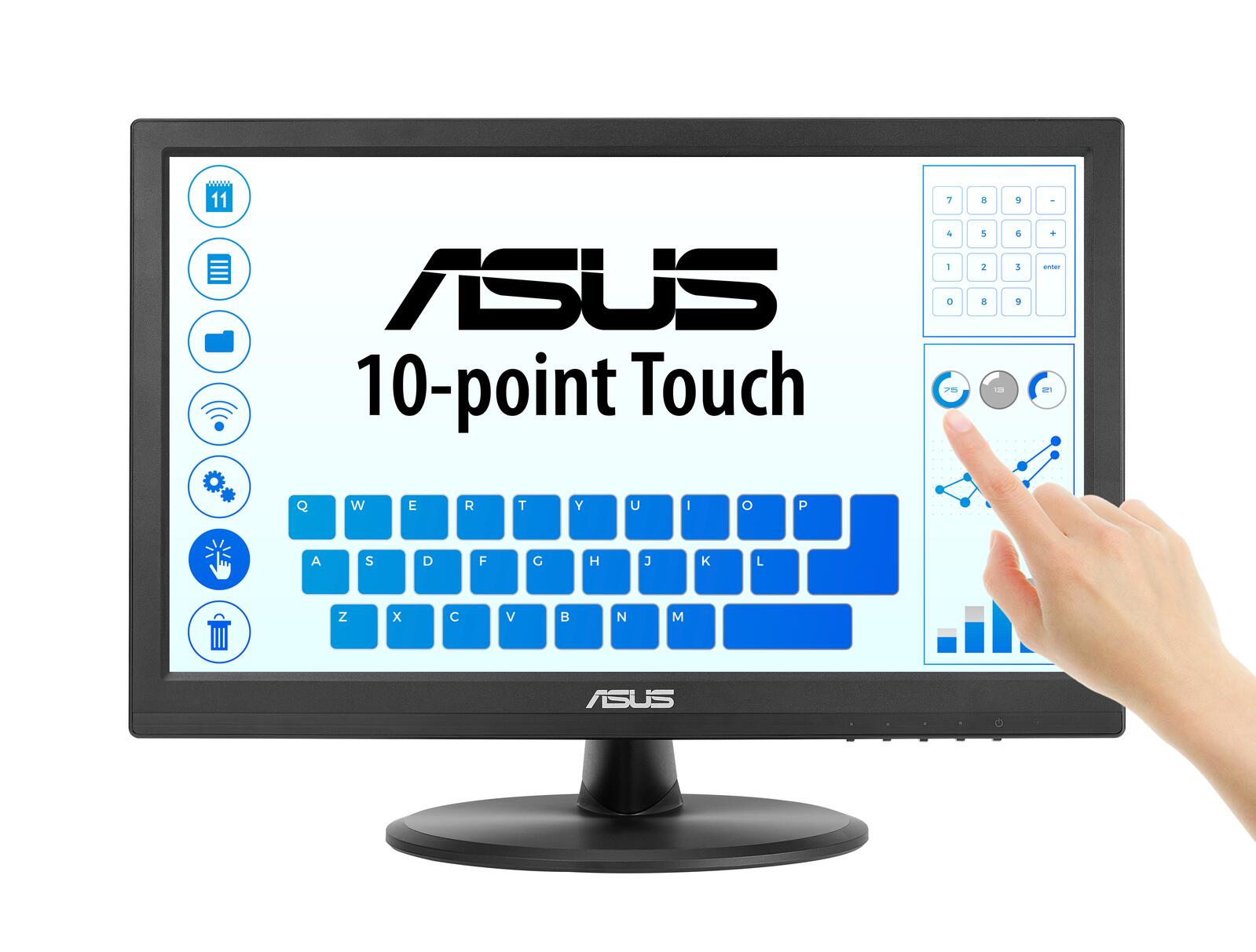 ASUS VT169HE Touch Monitor 16' 39,6 cm