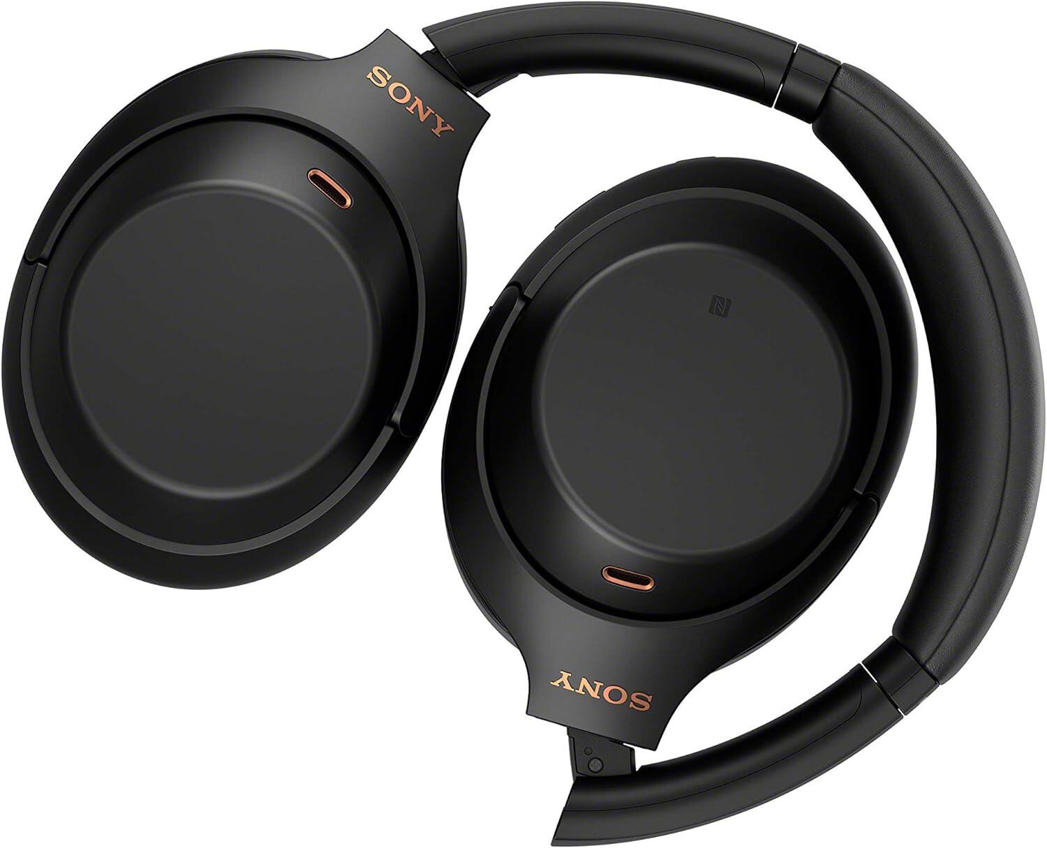Sony WH-1000XM4 BT-Kopfhörer, Schwarz