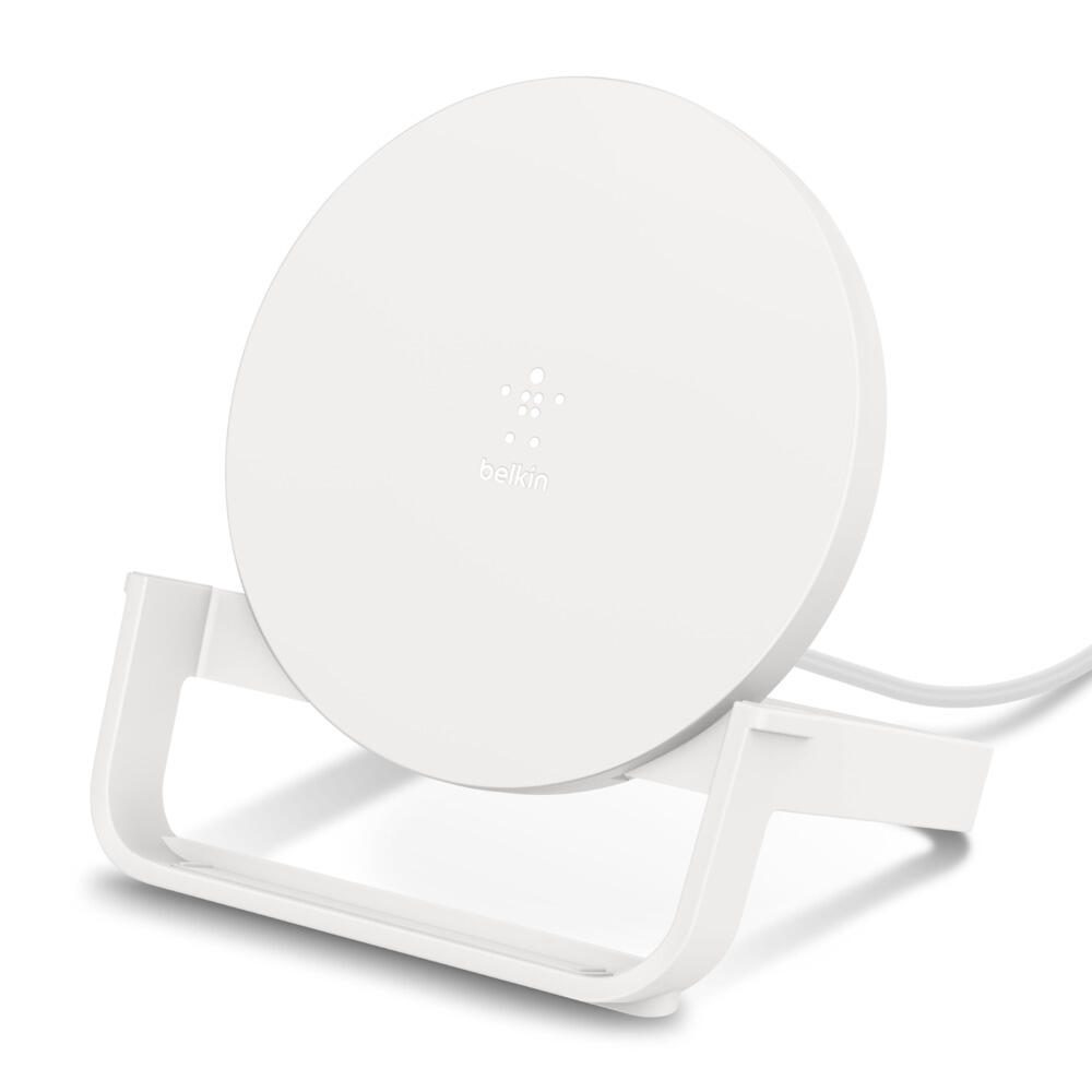 Belkin BoostCharge drahtloser Ladeständer 10 W, weiß