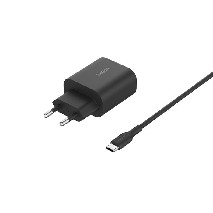 Belkin BoostCharge 3-in-1-Ladestation mit Qi2 (15 W) schwarz
