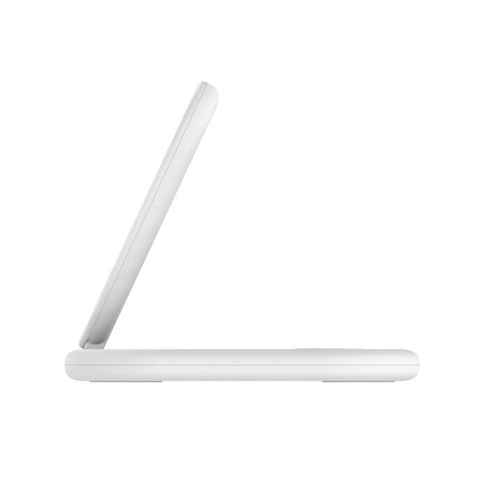 Belkin BoostCharge 3-in-1-Ladestation mit Qi2 (15 W) weiß