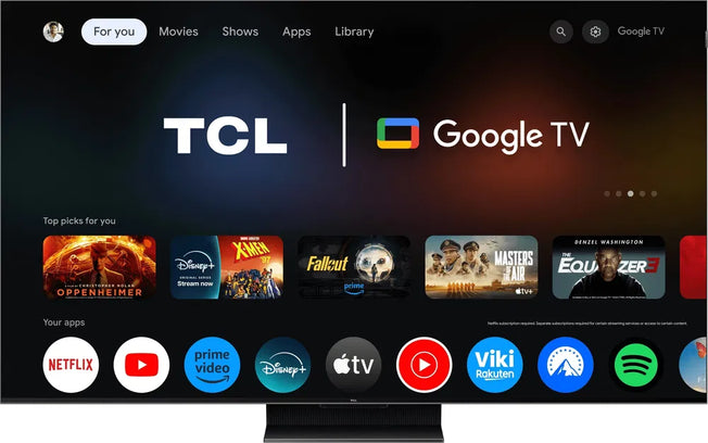 TCL 55C765 QD-MiniLED Google 55" TV Smart 4K