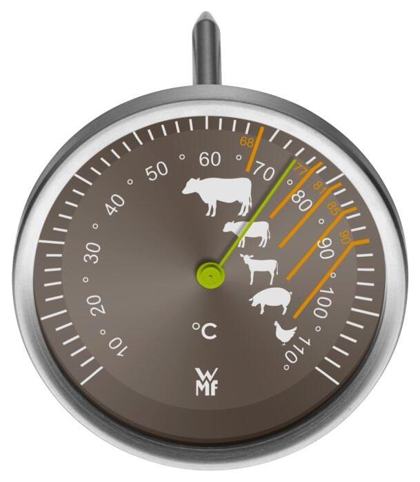 WMF Bräter mit Glasdeckel und Thermometer