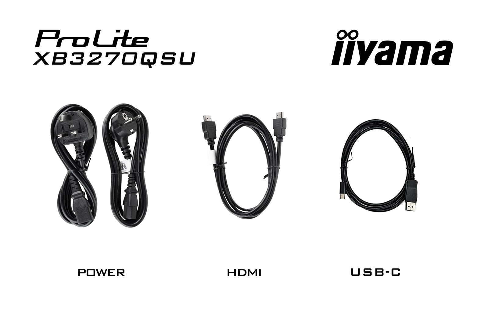 iiyama ProLite XB3270QSU-B1 Monitor 80cm (31,5')